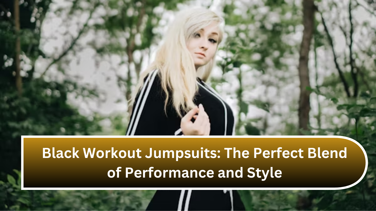 Black Workout Jumpsuits The Perfect Blend of Performance and Style