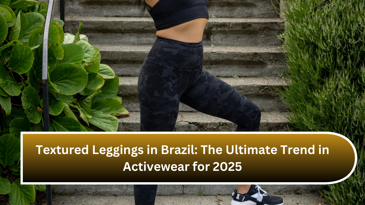 Textured Leggings in Brazil The Ultimate Trend in Activewear for 2025