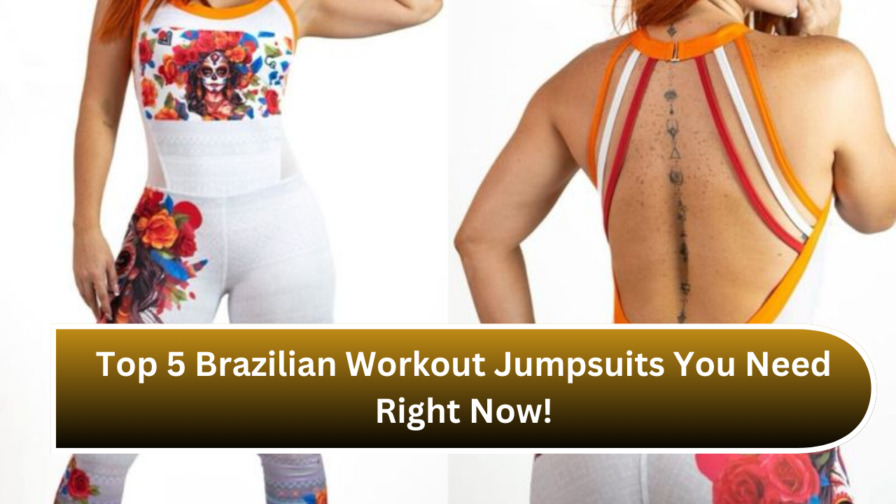 Top 5 Brazilian Workout Jumpsuits You Need Right Now!