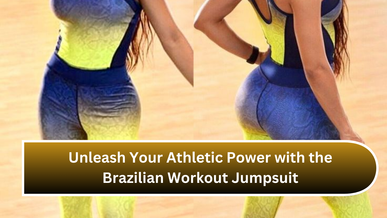 Unleash Your Athletic Power with the Brazilian Workout Jumpsuit