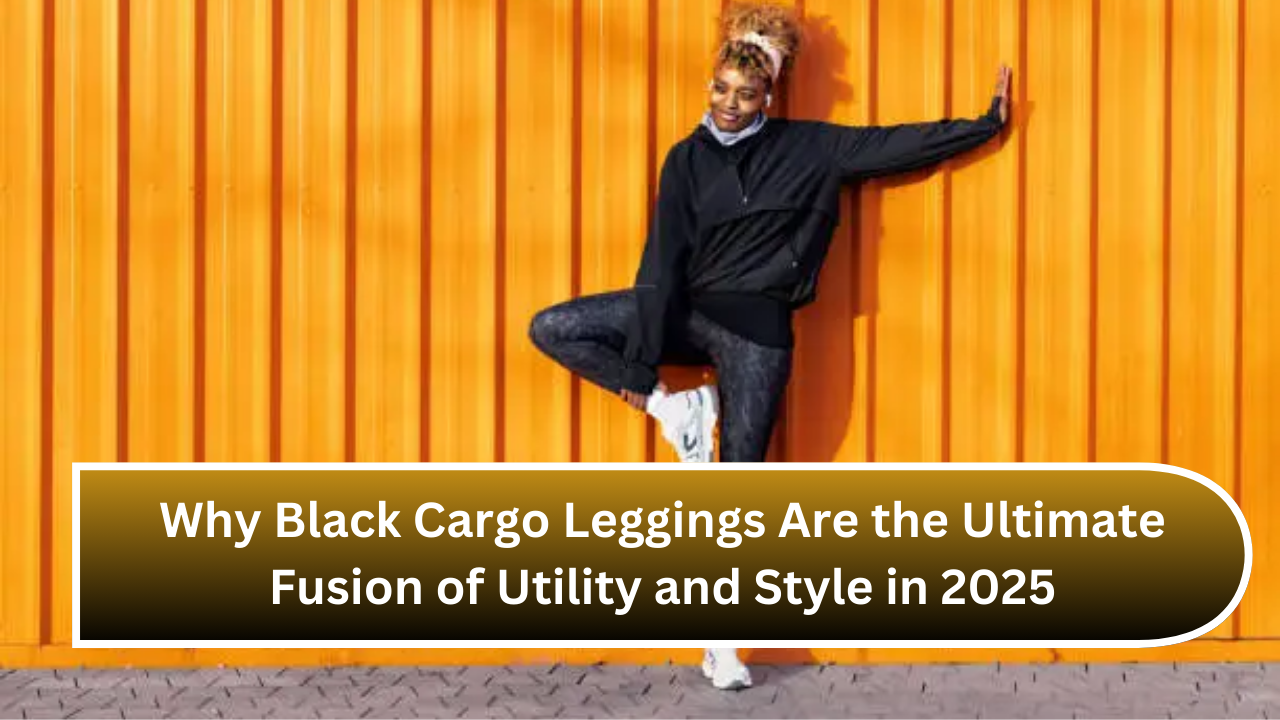 Why Black Cargo Leggings Are the Ultimate Fusion of Utility and Style in 2025